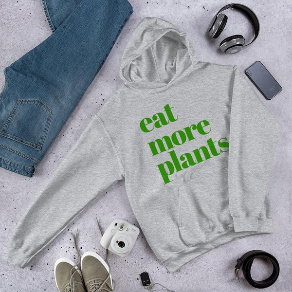 Vegan Hoodie Eat More Plants